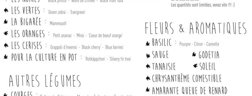 vente de plants bio de la source dorée