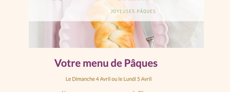 Repas de Paques