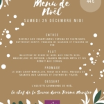 menu de noel 2021